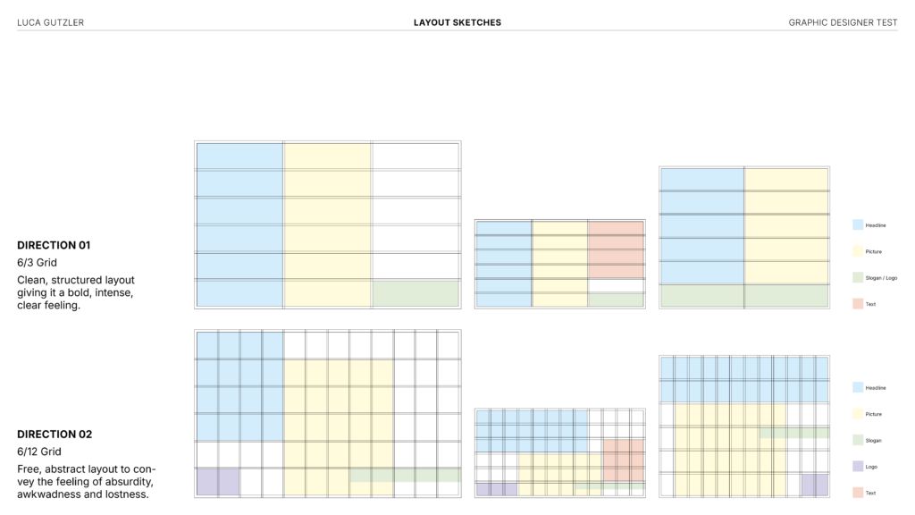 Layout Sketches, Grid Systems